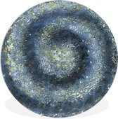 Une illustration grise de l'assiette en plastique cercle Voie lactée ⌀ 60 cm - impression photo sur cercle mural / cercle vivant (décoration murale)