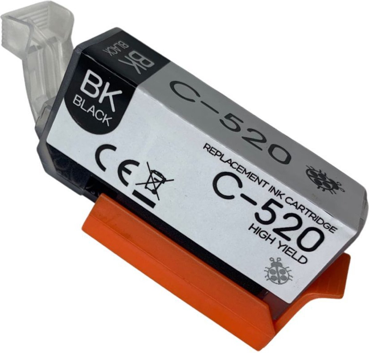 Inktplace Huismerk PGI-520 Inkt cartridge Black / Zwart geschikt voor Canon