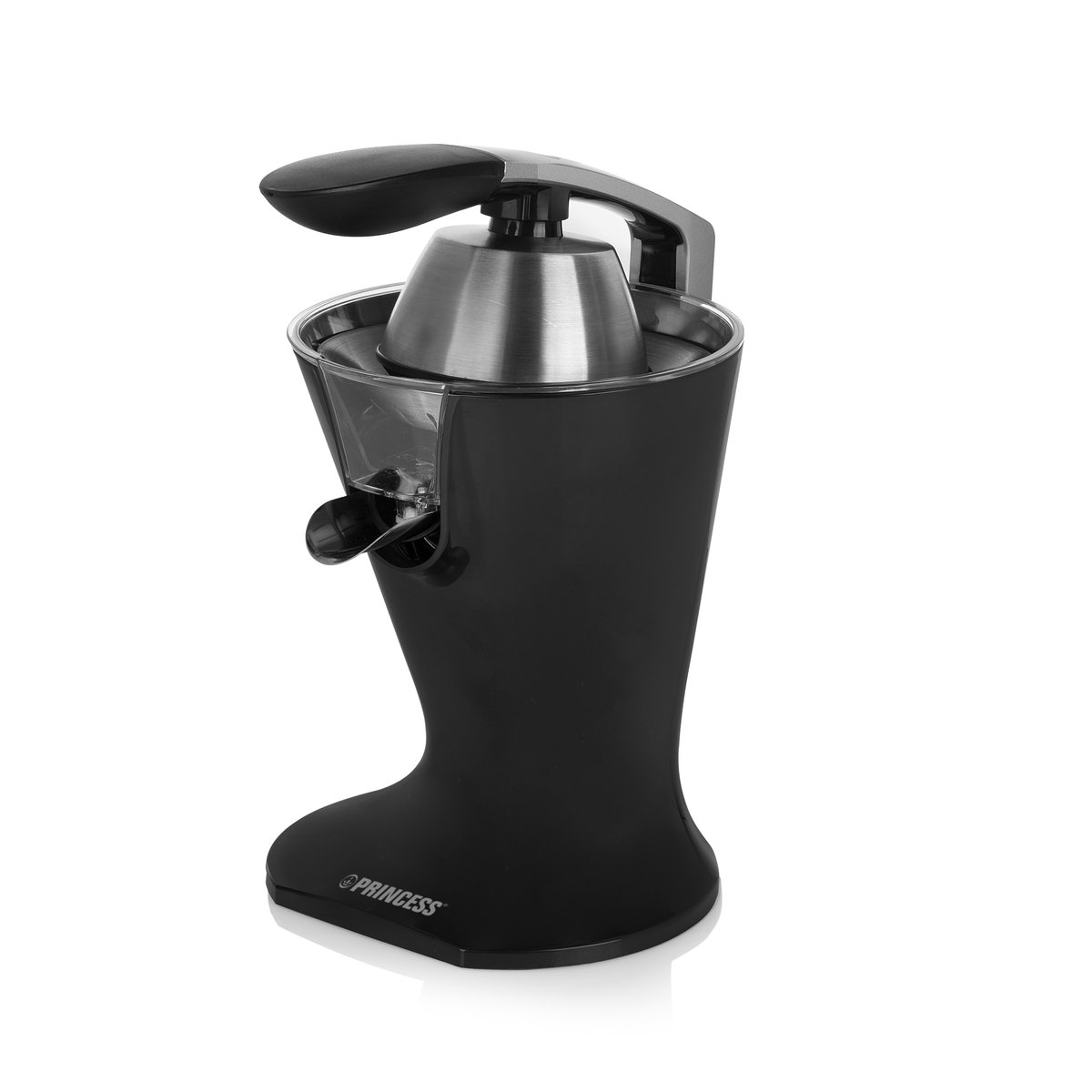 Bol.com Princess 201857 Elektrische Citruspers - Juicer - Zwart - 300 Watt - RVS Pulpfilter aanbieding