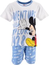 Disney Mickey Mouse Pyjama - Shortama - Blauw - 98