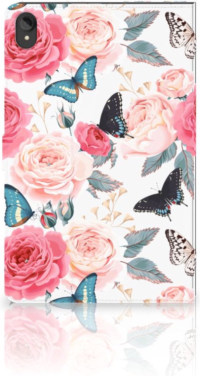 Lenovo Tab P11 | P11 Plus Tablet Cover Butterfly Roses
