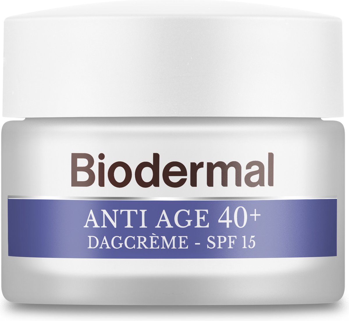 Biodermal Anti Age dagcrème 40+ - Dagcrème met hyaluronzuur en vitamine C - met SPF15 - anti rimpel creme vrouwen - 50ml - Biodermal