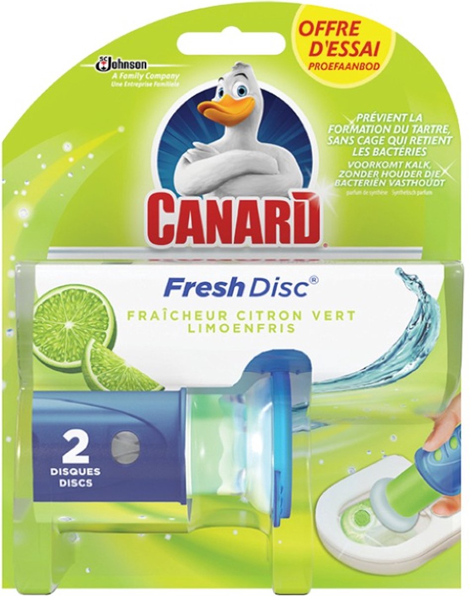 Canard WC Fresh Disc Recharge First Kiss Flowers 2 x 36 ml