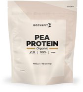 Bol.com Body & Fit Pea Protein Organic - Plantaardig Eiwitpoeder - Vegan Eiwitshake - Biologisch Erwten Eiwit - 1000 gram (40 Sh... aanbieding