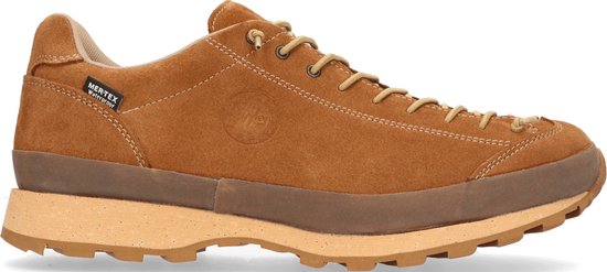 Lomer Bio Naturale Eco Low MTX Wandelschoenen Cognac | Cognac | Suède | Maat 36 | 50082.B.01