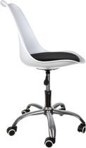 Oneiro’s Luxe Eco Ergonomische Bureastoel SIA Wit – verstelbaar – volwassen – kantoor – werk – meubels – stoelen – wonen – gaming stoel – vergaderstoel