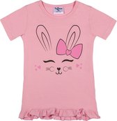 Fun2Wear - Happy Bunny nachthemd - Roze - Maat 158/164 -