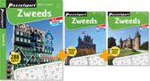 Puzzelsport - Puzzelboekenpakket - 3 puzzelboeken - Zweeds 2-3* - 288 p + 2 puzzelblokken à 224 p
