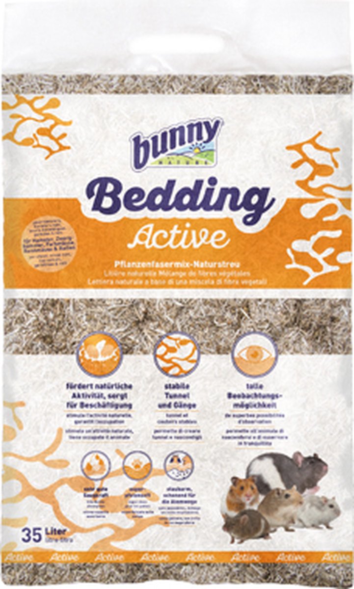 Bunny Nature Bedding Active – Bodembedekking – 35L