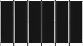 vidaXL-Kamerscherm-met-6-panelen-300x180-cm-zwart