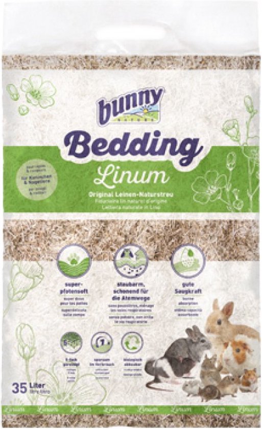 Bunny Nature Literie Linum - Litière - 12,5L