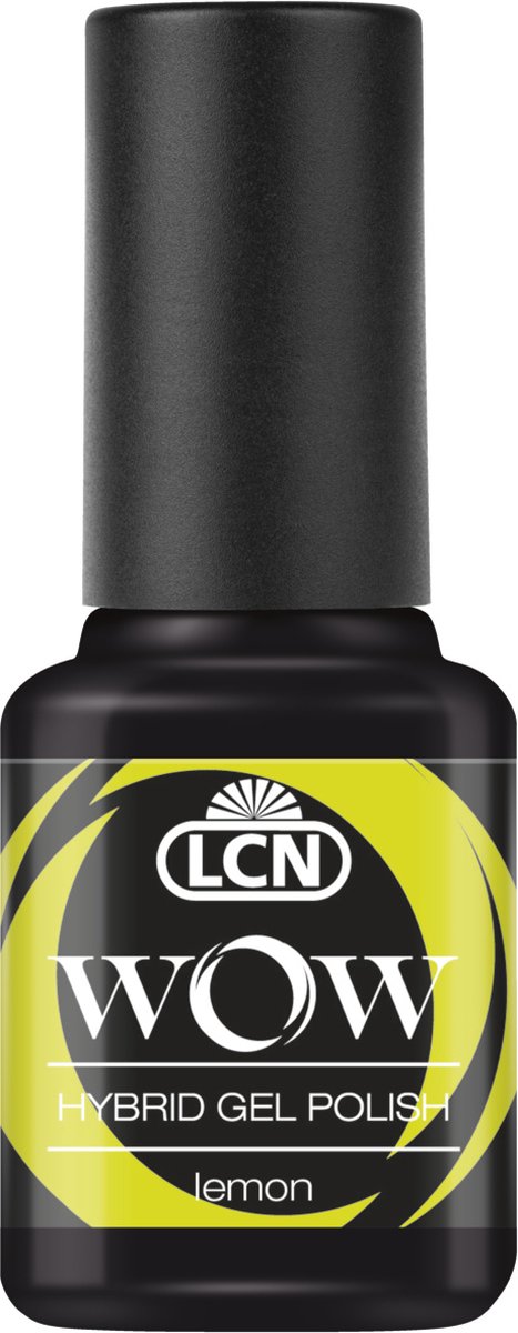 LCN - WOW - Hybride Gelnagellak - NEON Lemon - 45077-799 - Fluor - 80’s - 8ml - Vegan -