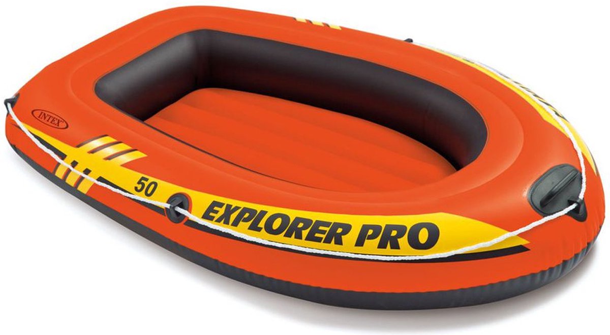 Intex Opblaasboot Explorer Pro 50 Oranje 137 X 85 X 23 Cm