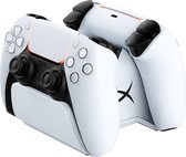 HyperX ChargePlay Duo Oplaadstation voor DualSense Draadloze Controllers - PS5 - Wit