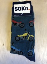 SOKn. trendy sokken MOTOR maat 40-46 (ook leuk om kado te geven !)