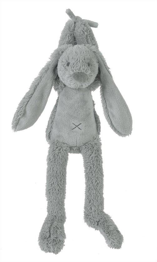 Happy Horse Konijn Richie Muziekknuffel - Grijs - Baby cadeau van Happy Horse — afbeelding 4