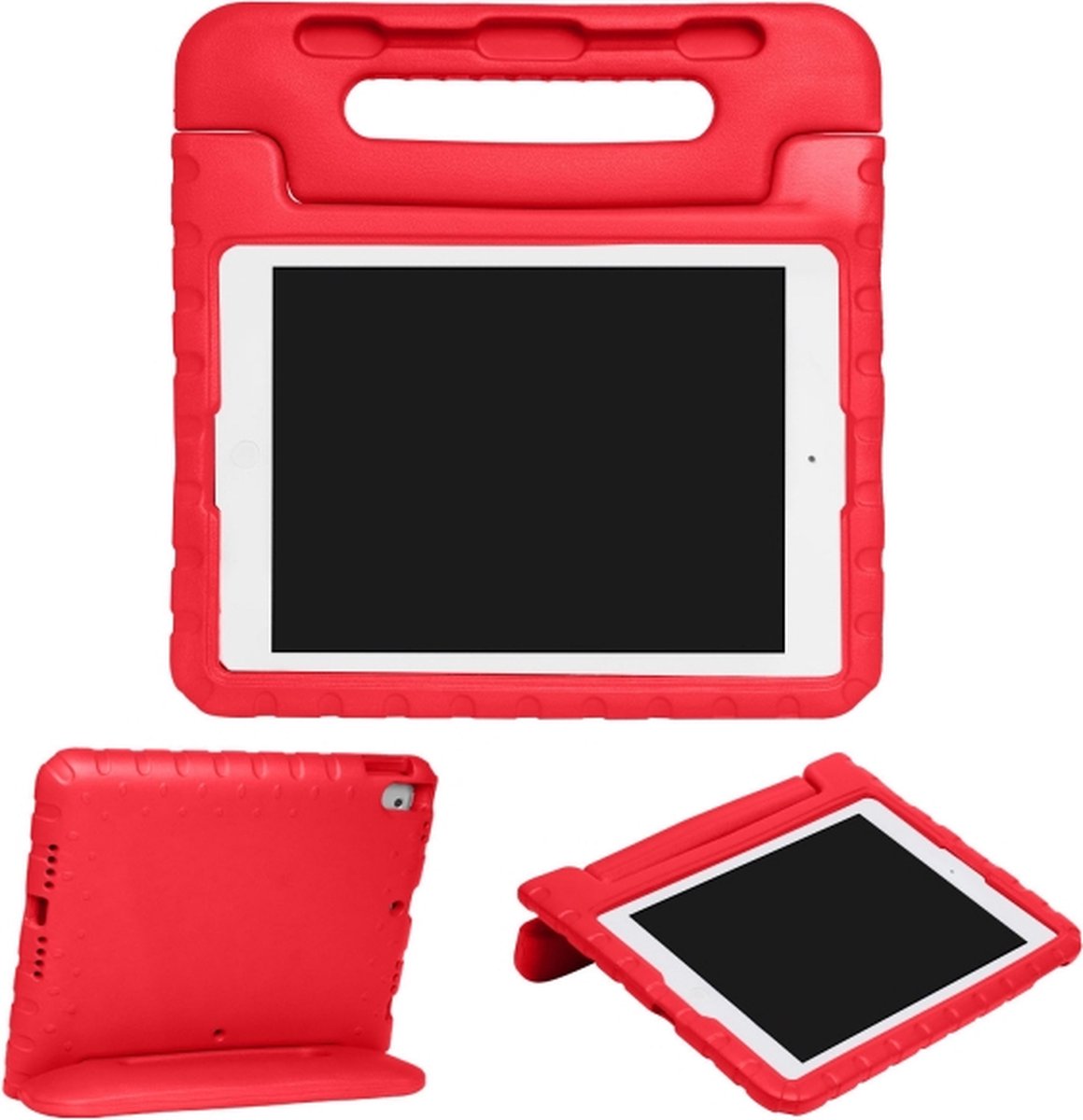 Apple iPad Air 5 10.9 (2022) Hoes - Xccess - Kids Guard Serie - EVA Schuim Backcover - Rood - Hoes Geschikt Voor Apple iPad Air 5 10.9 (2022)