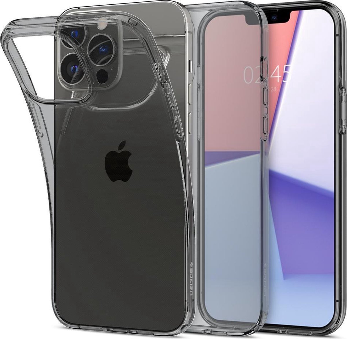 Spigen Crystal Flex Hoesje Geschikt voor Apple iPhone 13 Pro Max Space Crystal