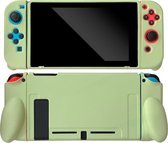 Mobigear Classic - Dun Hoesje geschikt voor Nintendo Switch Hoesje Flexibel TPU - Groen