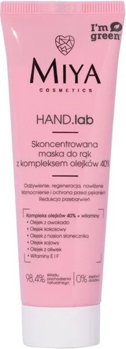 HAND.lab geconcentreerd handmasker met oliecomplex 40% 50ml