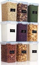 boîtes de conservation- Bocaux de conservation de conservation – pour le stockage des aliments – pâtes – sucre – bocaux de conservation de cuisine