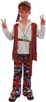 Hippie kostuum voor jongens 120-130 (7-9 jaar)