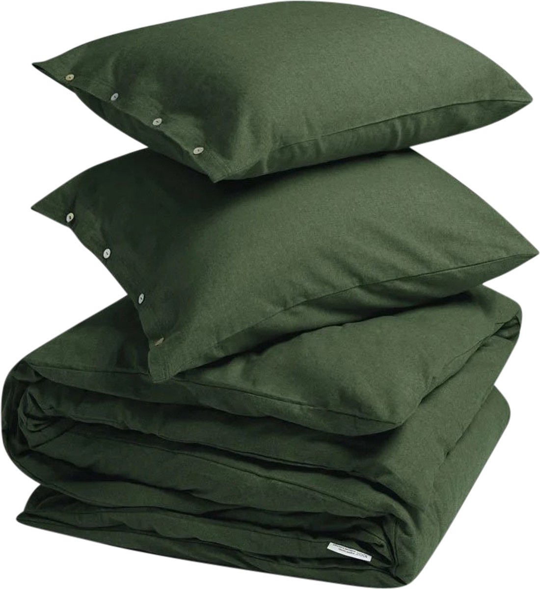 Textilhome Beddengoed Dekbedovertrek Set 260x240 cm – Microvezel – Omkeerbaar – Inclusief 2 Kussenslopen 70x40 cm – Aquamarijn/Ivoor – Verborgen Ritssluiting