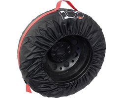 Carpoint Bandenhoezen 4 stuks - Voor de Opslag van Winterbanden en Zomerbanden - Bandenhoes - 13 tot 16 Inch