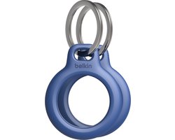 Belkin Beschermende houder met sleutelhanger - geschikt voor Apple AirTag - Blauw - 2 pack