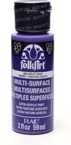 Multi-surface Acrylverf - 2956 Violet Pansy - Folkart - 59 ml