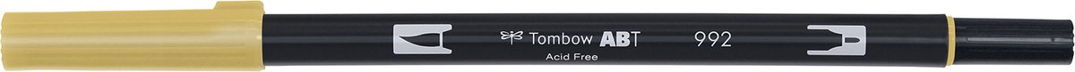 Tombow Brush pen - ABT 992 - Dual brushpen - Sand — afbeelding 7
