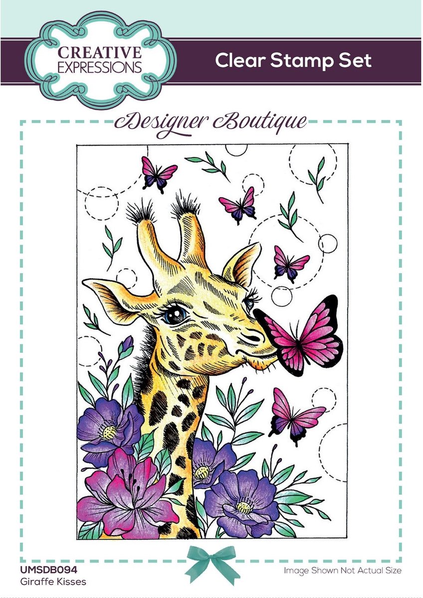 Creative Expressions Designer boutique clear stamp set Gir