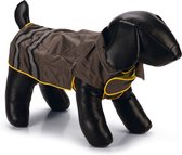 Beeztees - Manteau pour chien - Imperméable - Imperméable - Couleur : Grijs/ Jaune - 36 cm