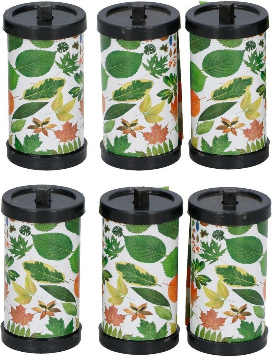 15x Vliegenvanger plakstrips met honing 75 cm - Insectenbestrijding - Vliegenstrips/insectenstrips/fruitvliegjes