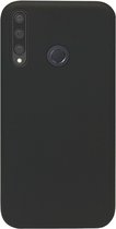 ADEL Siliconen Back Cover Softcase Hoesje Geschikt voor Huawei P40 Lite E - Zwart