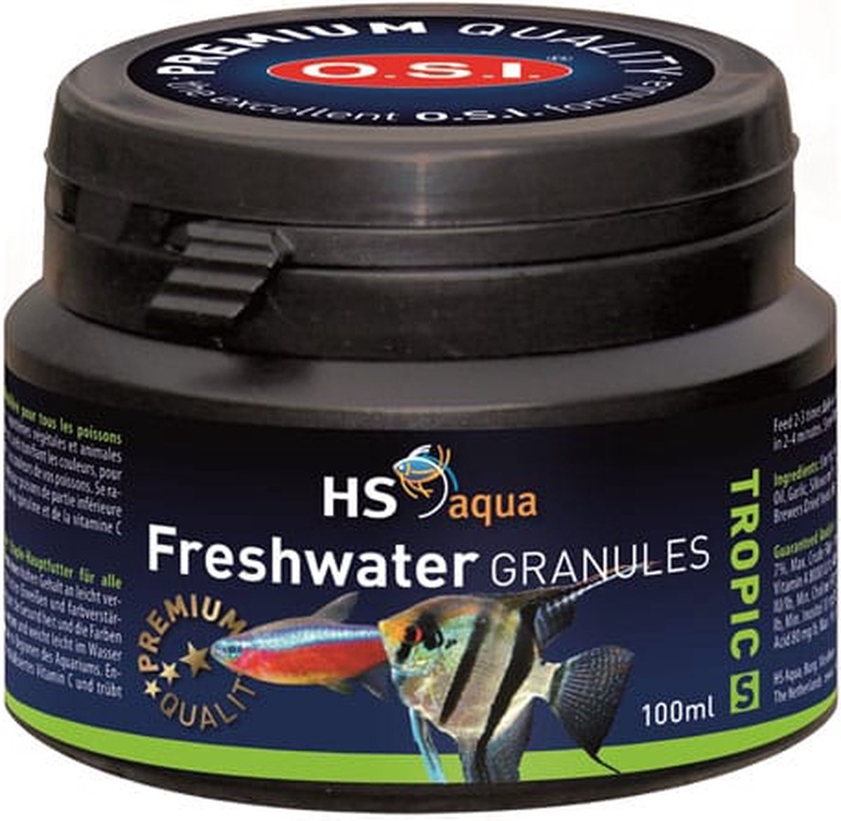 HS Aqua Freshwater Granules S - 100ML - Aquariumvoer