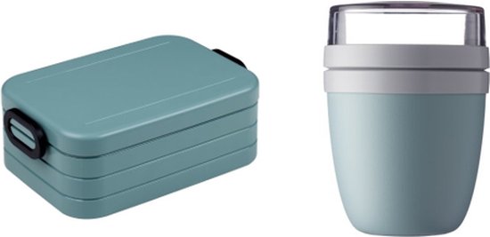 Mepal Take a Break Voordeelset Lunchbox & Lunchpot Groen