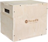 ForzaFit houten Crossfit Plyo Box 3-in-1 - 40 x 30 x 35 cm