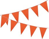 Oranje vlaggetjes - Oranje vlaggenlijn - 10 meter