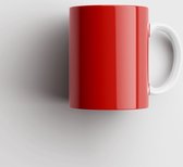 Rode mok | Koffiemok | Thee mok | Mok 300 ml | Keramische mok