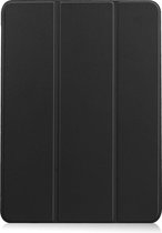 iPad Air 5 2022 Hoesje 10.9 inch Case Met Apple Pencil Uitsparing Zwart - iPad Air 2022 Hoes Hardcover Hoesje Zwart Bookcase