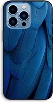 Case Company® - iPhone 13 Pro Max hoesje - Pauw - Biologisch Afbreekbaar Telefoonhoesje - Bescherming alle Kanten en Schermrand