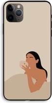 Case Company® - iPhone 11 Pro Max hoesje - Fresh coffee - Biologisch Afbreekbaar Telefoonhoesje - Bescherming alle Kanten en Schermrand
