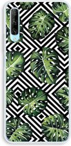 Case Company® - Huawei P Smart Pro hoesje - Geometrische jungle - Soft Cover Telefoonhoesje - Bescherming aan alle Kanten en Schermrand