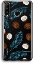 Case Company® - Huawei P30 Lite hoesje - Kokosnoot - Soft Cover Telefoonhoesje - Bescherming aan alle Kanten en Schermrand