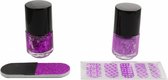 nagellakset Casuelle Festive 4-delig roze