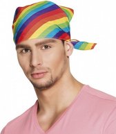 bandana Regenboog unisex one size