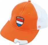 pet Opener 20 x 28 cm katoen oranje/wit
