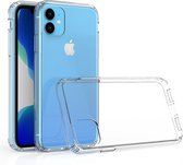 Mobigear Doorzichtig Hoesje geschikt voor Apple iPhone 11 Telefoonhoesje Hardcase | Mobigear Crystal Backcover | Doorzichtig Telefoonhoesje iPhone 11 | iPhone 11 Case | Back Cover - Transparant