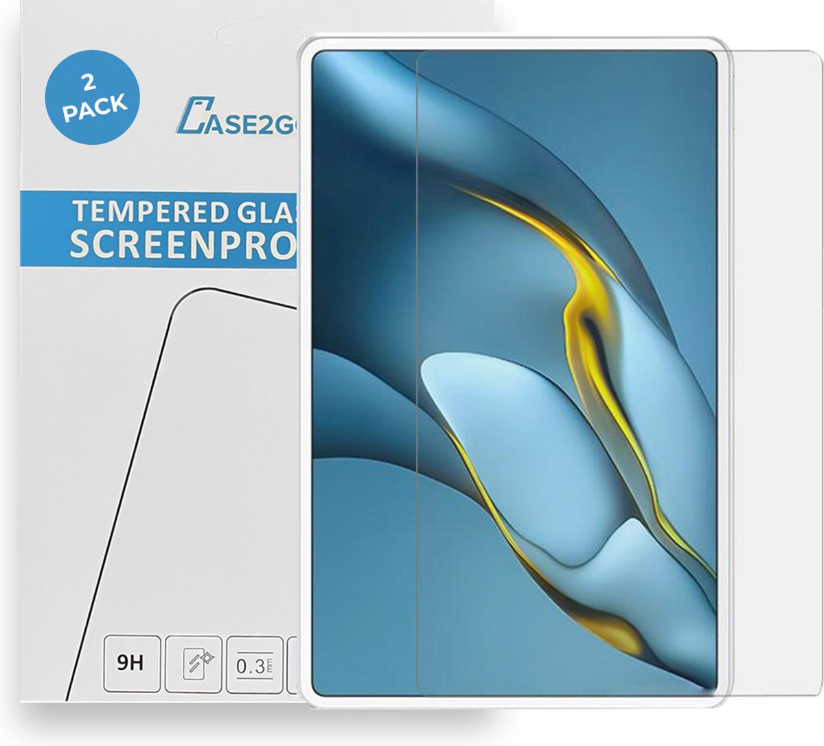 ProCase 2 Pack Lenovo Tab P12 Pro Screen Protector 12.6 Inch 2021